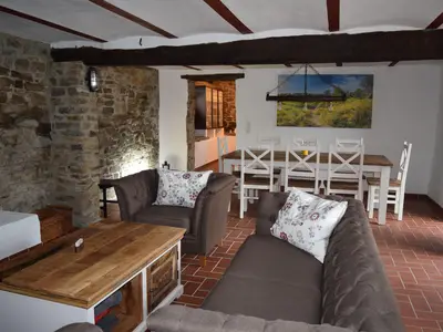 Altes Steinhaus: Wohnzimmer