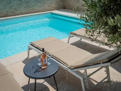 Pool des Ferienhauses