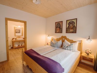 Haus Grundlsee Schlafzimmer EG Doppelbett 1