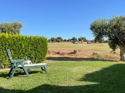 outside