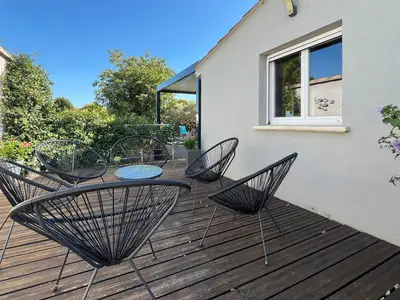 outside