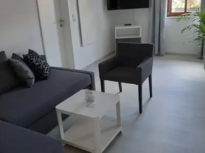 Wohnzimmer, Schlafcouch