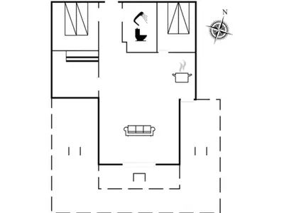 Ferienhaus für 6 Personen (65 m²) in Assens 1/10