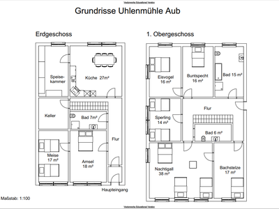 Ferienhaus für 14 Personen in Aub 2/10