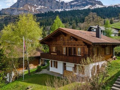 Ferienchalet im Frühling