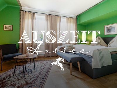 Auszeit Aussee, Bad Aussee, Schriftzug