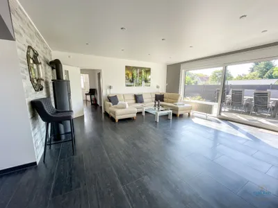 Cuxland-Fewo-Service - Ferienhaus Lindenweg - Wohnzimmer