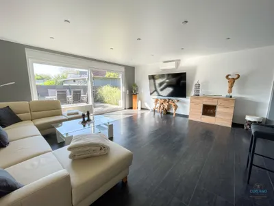 Cuxland-Fewo-Service - Ferienhaus Lindenweg - Wohnzimmer