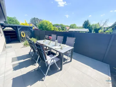 Cuxland-Fewo-Service - Ferienhaus Lindenweg - Terrasse