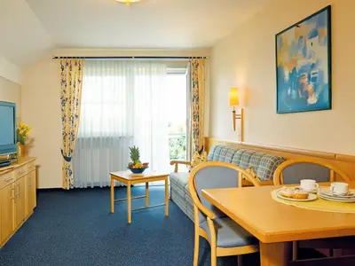 Junior Suite (55qm) mit Balkon (Wohn- und Schlafraum getrennt)
