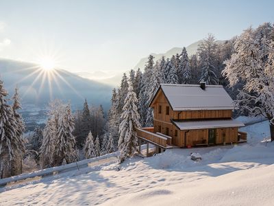 Haus im Winter