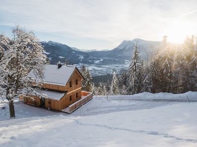 Haus im Winter