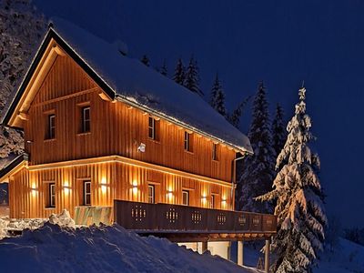 Haus im Winter