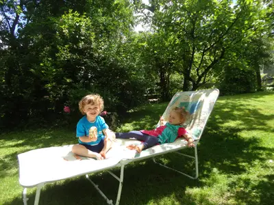 im Garten