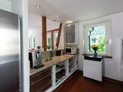 voll ausgestattete Küche