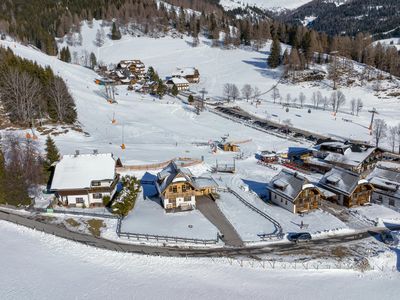 Almhaus Perfler direkt an der Skipiste