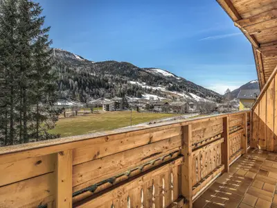 Aussicht vom Ferienhaus [Winter]