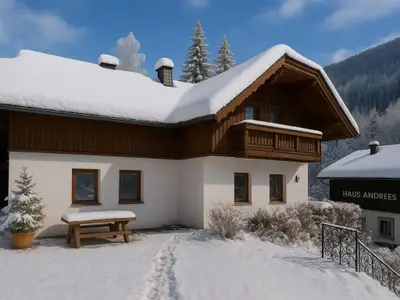 Außenseite Ferienhaus [Winter]