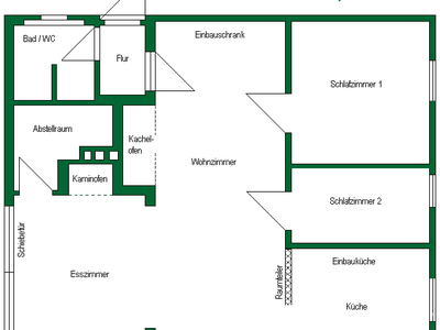 Grundriss Waldhaus