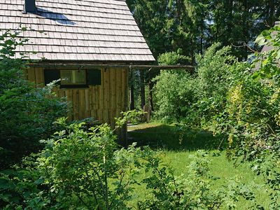 Ferienhaus-Waldhaeusl-Mitterndorf-Garten