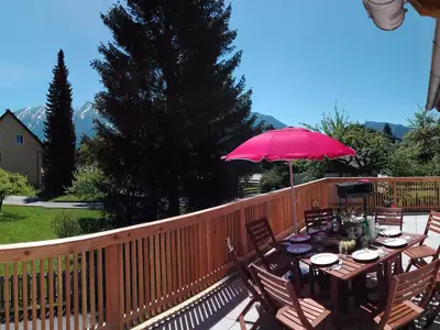 Ferienhaus-FamilienZeit-Bad-Mitterndorf-Terrasse