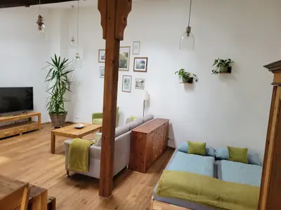 Zusatzbetten im Wohnzimmer