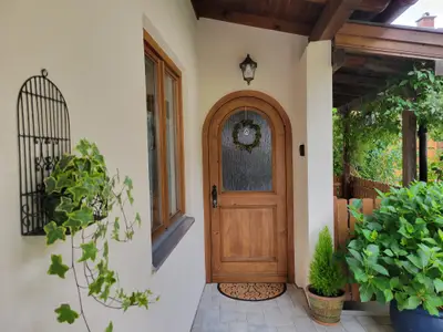 Eingang zum Ferienhaus