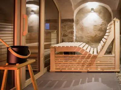 Sauna im alten Ziegenstall