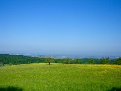 Auf dem Lipberg schauen Sie nach Frankreich