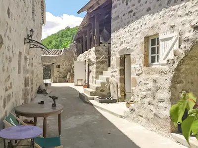 outside