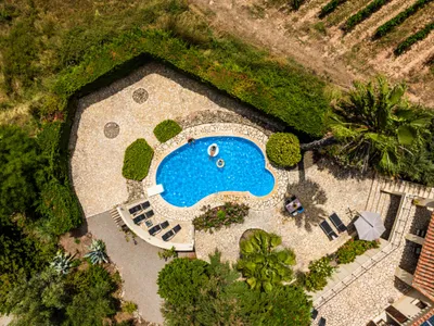 Pool des Ferienhauses