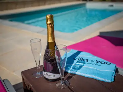 Pool des Ferienhauses