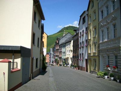 Blick Straße abwärts