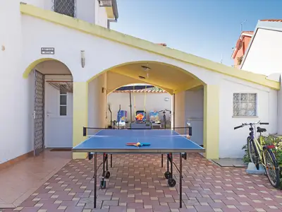 outside