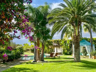 outside