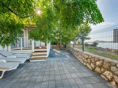 outside