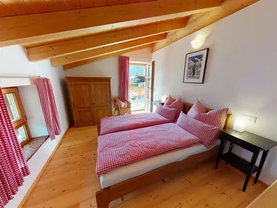 Schlafzimmer 2 im Ferienhaus Schneewittchen