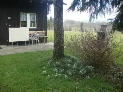 Sitzplatz mit Cheminée