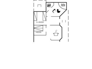 Ferienhaus für 6 Personen (75 m²) in Bjert