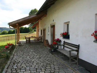 Überdachte Terrasse