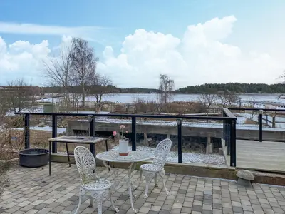outside
