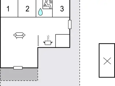 Ferienhaus für 6 Personen (78 m²) in Blåvand 1/10