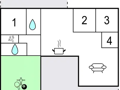 Ferienhaus für 8 Personen (165 m²) in Blåvand 1/10