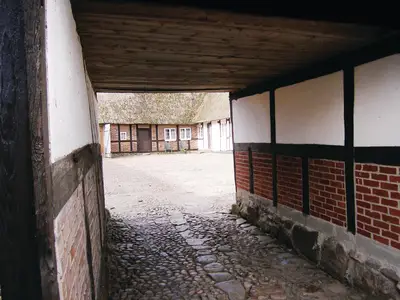 outside