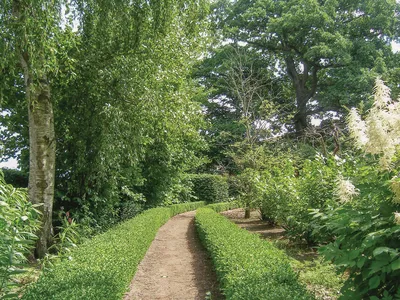 outside