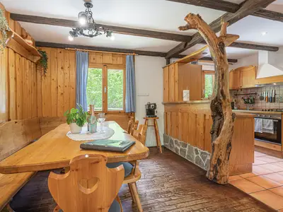 Küche und Essbereich