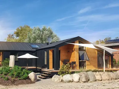 Meyers am Meer - Werder Chalet - Ferienhaus Ostsee - Strand 150m - TinyHouse für 2 Pers. - Sauna