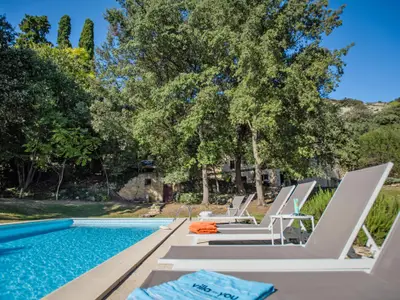Pool des Ferienhauses