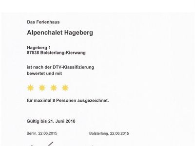 Klassifizierung durch DTV