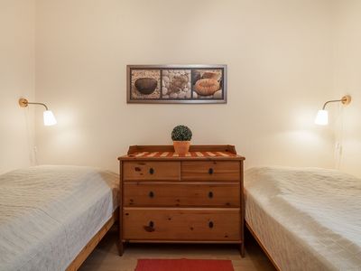 1. Schlafzimmer mit Einzelbetten